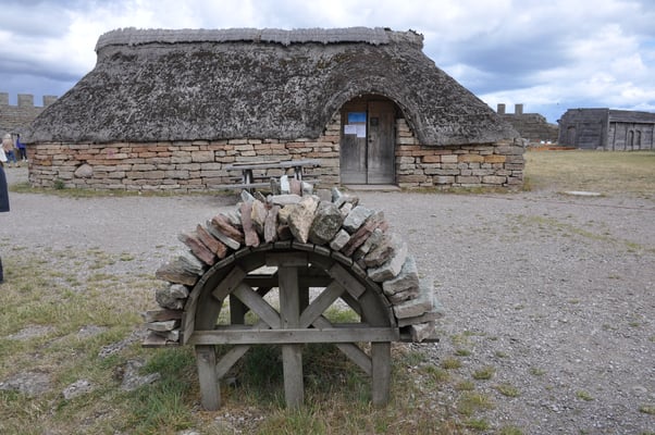 Schweden, Öland, Eketorps Borg, Wikinger Museum