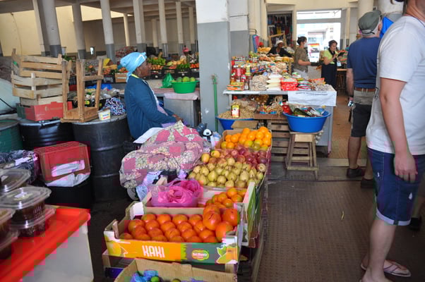 Kap Verden, Insel Santiago, Assomada, Markt