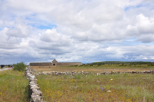 Schweden, Öland, Eketorps Borg, Wikinger Museum