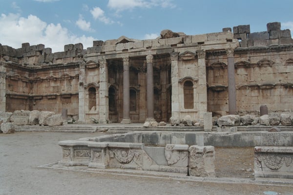 Libanon, Tempel von Baalbeck, römisch