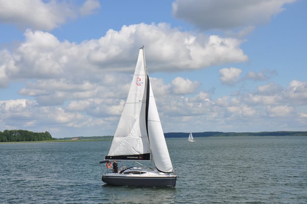 Fahrt auf dem Masurischen See Mazurski Park Krakjobrazobi