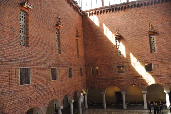 Schweden, Stockholm, Rathaus, (Verleihungsort der Nobelpreise)