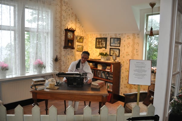 Schweden, Gotland, Villa Kunterbunt von Pipi Langstrumpf, Original aus der Filmen