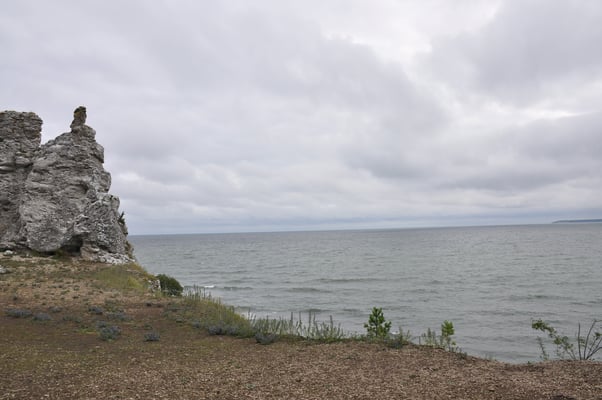 Schweden, Gotland, Jungfruklint, Gotlands, höchste Kalksäule