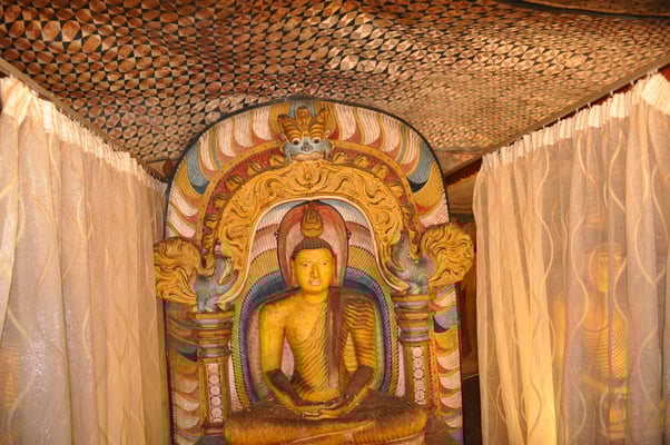 Sri Lanka, Goldener Höhlentempel von Dambulla