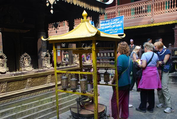 Nepal - Patan - Hiranya Varna Mahavihar (Golden Temple) - Buddhistisch 