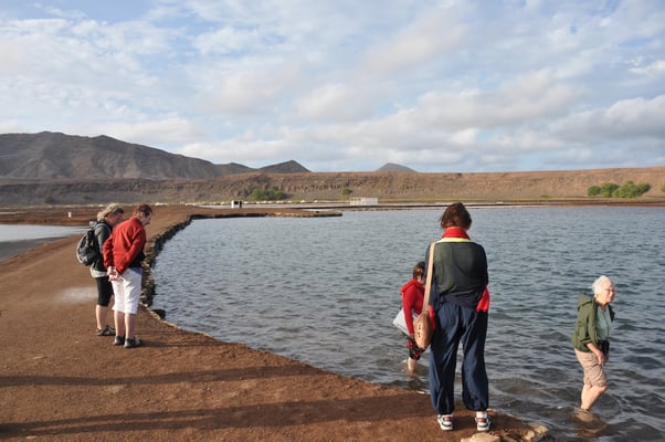 Kap Verden, Insel Sal, Salzgewinnungsanlage