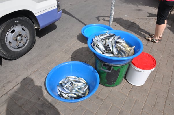 Kap Verden, Insel Santiago, Assomada, Markt