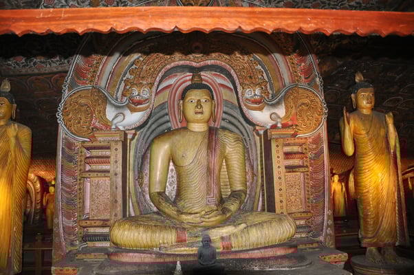 Sri Lanka, Goldener Höhlentempel von Dambulla