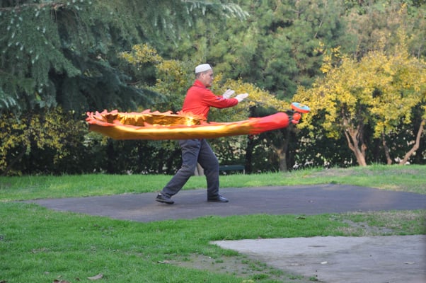 China, Xi'an, Stadtmauerpark