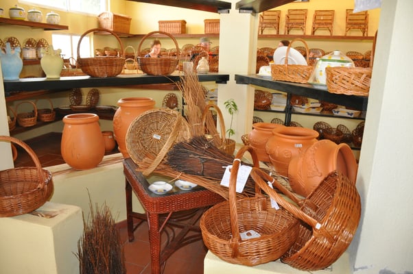 Madeira, Camacha, Korbflechterei