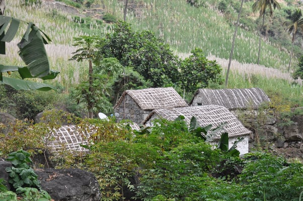 Kap Verden, Insel Santo Antao, Bergdorf Fontainhas