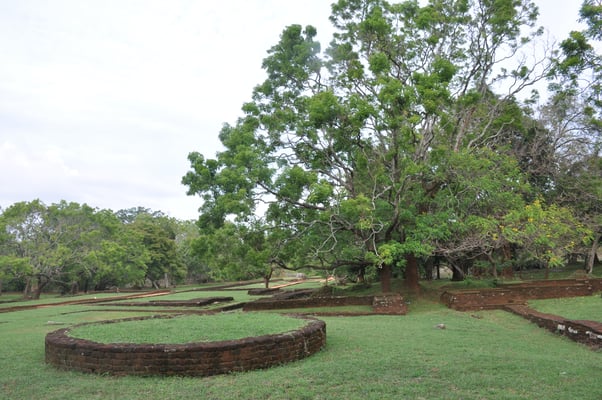Sri Lanka, Sigirya, Rieselfels Sigirya (Löwenfels)