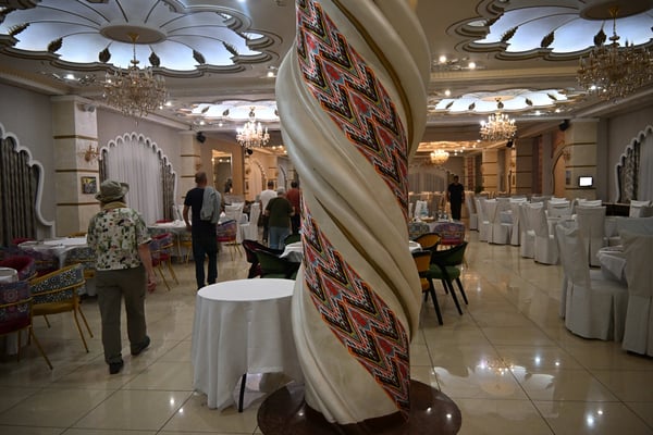 Usbekistan, Taschkent, Restaurant