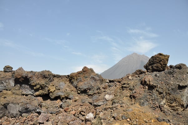 Kap Verden, Insel Fogo, Cha das Caldeiras, Pico Grande