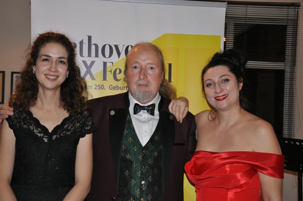 KuBe Konzert "An die ferne Geliebte", Nina Buchmann, Michael Britz und Ljiljana Winkler, am 05.11.2021 im Raum für Musik, Saarbrücken.