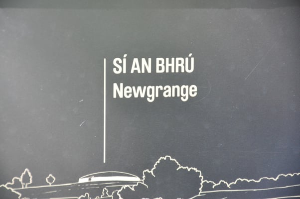 Irland, Newgrange, Kathastrophe wir kamen NICHT rein !!!