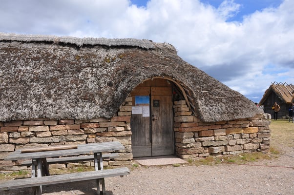 Schweden, Öland, Eketorps Borg, Wikinger Museum
