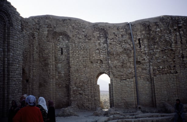 Iran,  Firuzabad, sassanidische Palastanlage
