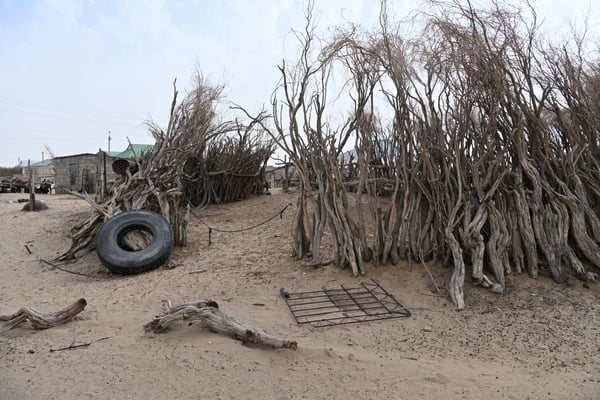 Turkmenistan, Besuch eines Dorfes