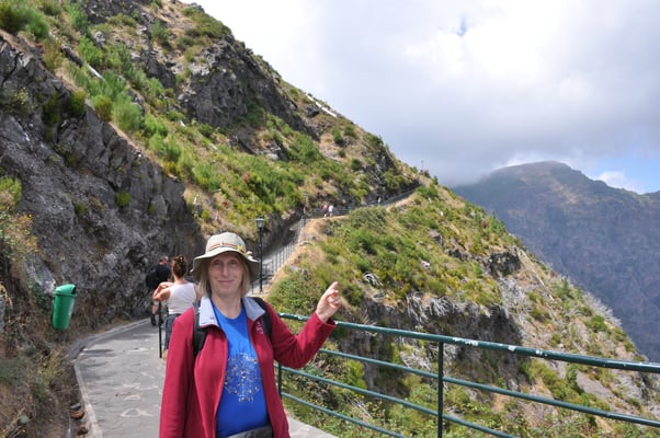 Madeira, Blick zum Nonnental, Miraduro da Eira do Serrado