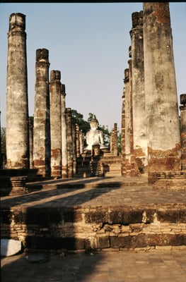 Thailand, Sukuthai, Wat Maha Dat