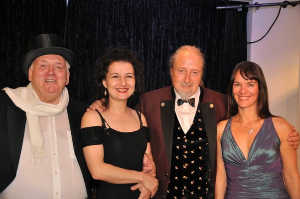 Kube Konzert "Music for a While", Charles Robin Broad​, Natalia Malkova​, Michael Britz​ und Almut Panfilenko​. Am 20. Oktober 2018 im Leidinger, Saarbrücken.