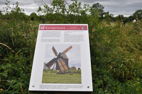 Schweden, Öland, Kronprinsen, Windmühlen