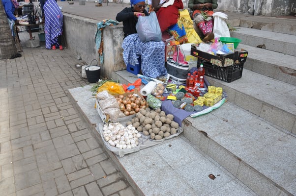 Kap Verden, Insel Santiago, Assomada, Markt