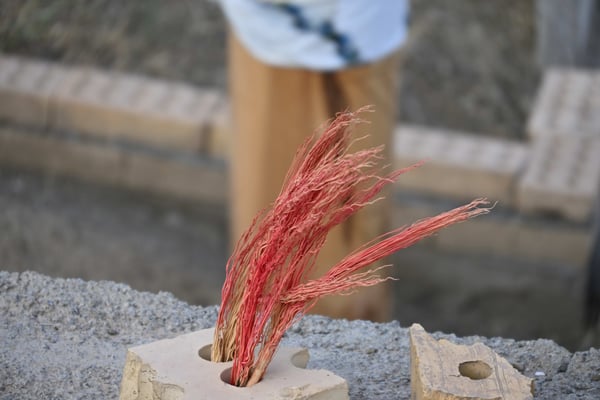 Turkmenistan, Dorf Nokhur, Sara Bibi Schrein und Friedhof