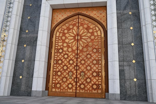 Turkmenistan, Ashgabad, Große Moschee