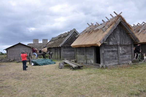 Schweden, Öland, Eketorps Borg, Wikinger Museum