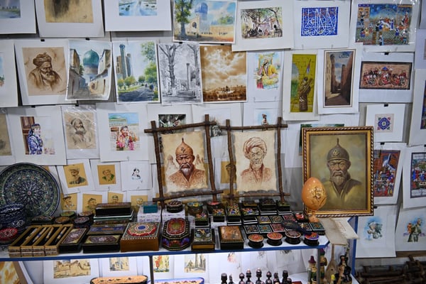 Usbekistan, Sarmakand, Ragistan (Sandplatz)