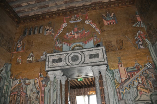 Schweden, Stockholm, Rathaus, (Verleihungsort der Nobelpreise)