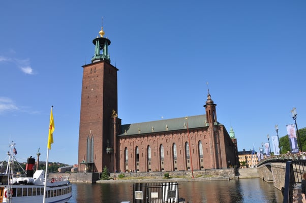 Schweden, Stockholm, Rathaus, (Verleihungsort der Nobelpreise)