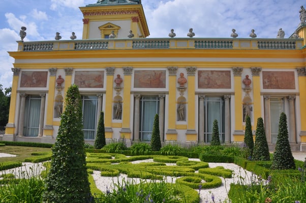 Polen: Warschau: Schloss Wilanow