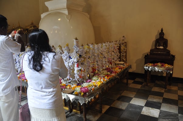 Sri Lanka, Kandy, Tempel des heiligen Zahns, Sri Dalada Maligawa