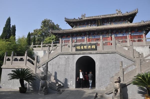 China, Luoyang, Tempel des weißen Pferdes, erster buddhistischer Tempel Chinas