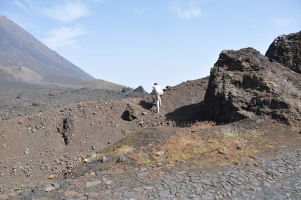 Kap Verden, Insel Fogo, Cha das Caldeiras, Pico Grande