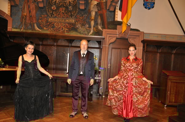 KuBe Konzert "Gefühlswelten des Barock", 28. August 2020, Rathausfestsaal, Saarbrücken, Natalia Malkova, Michael Britz, Elisa Wehrle