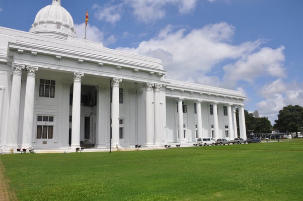 Sri Lanka, Colombo Stadtrundfahrt, Buddha Tempel, Halle der Unabhängigkeit