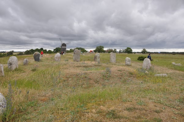 Schweden, Öland, Gräberfeld von Gettlinge