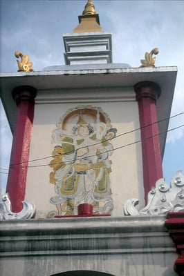 Laos, Luang Prabang, Tempel Wat Phra Bat Tai