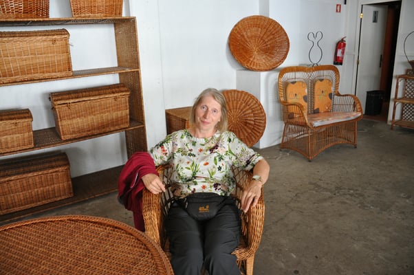 Madeira, Camacha, Korbflechterei