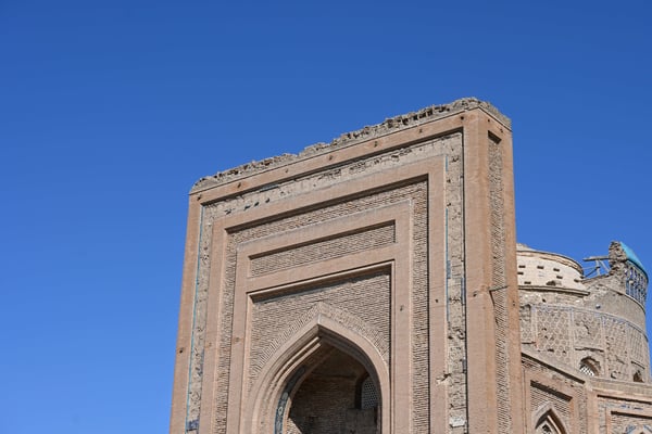 Turkmenistan, Konya Urgench, Ruinen der alten choresmischen Hauptstadt Gurgandsch