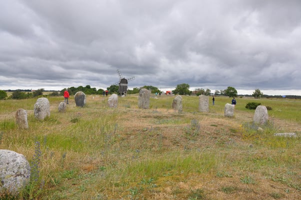 Schweden, Öland, Gräberfeld von Gettlinge