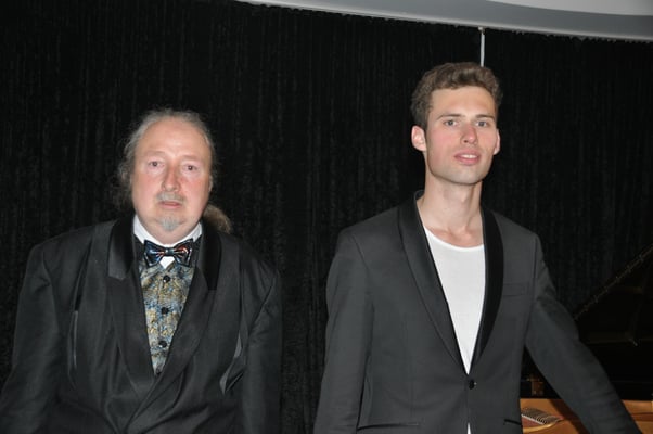 KuBe Klavierkonzert, Michael Britz mit Rick-Henry Ginkel am 28. April 2017 im Leidinger