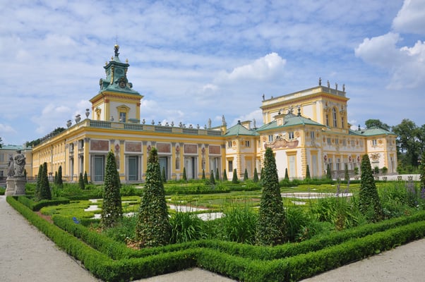 Polen: Warschau: Schloss Wilanow