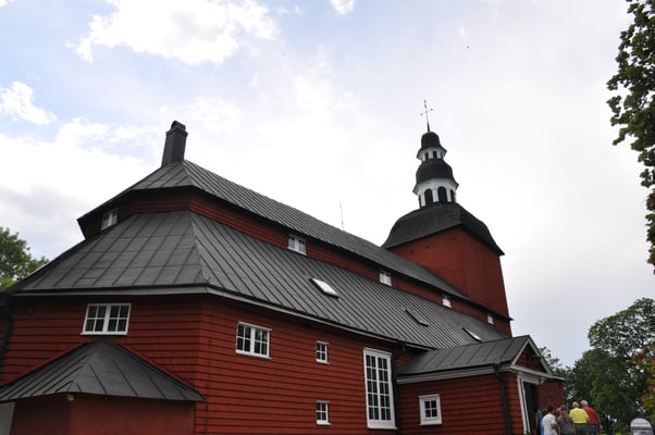 Schweden, Holzkirche von Habo