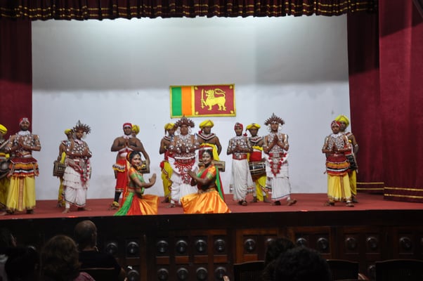 Sri Lanka, Kandy, Besuch einer Folklorevorstellung